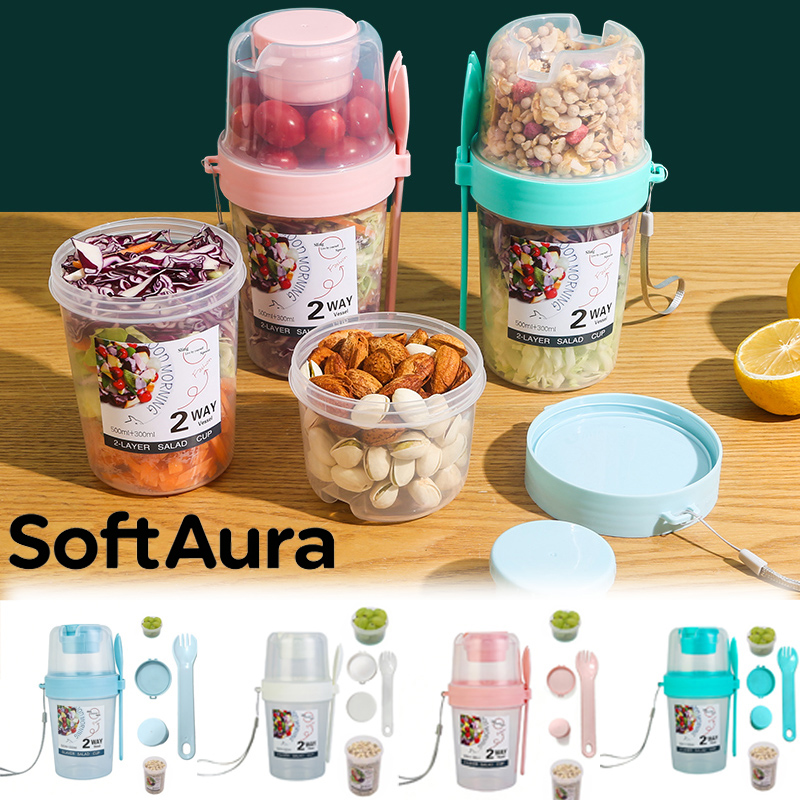 Meal Prep Tupperware - Контейнеры SoftAura для завтрака на ходу: