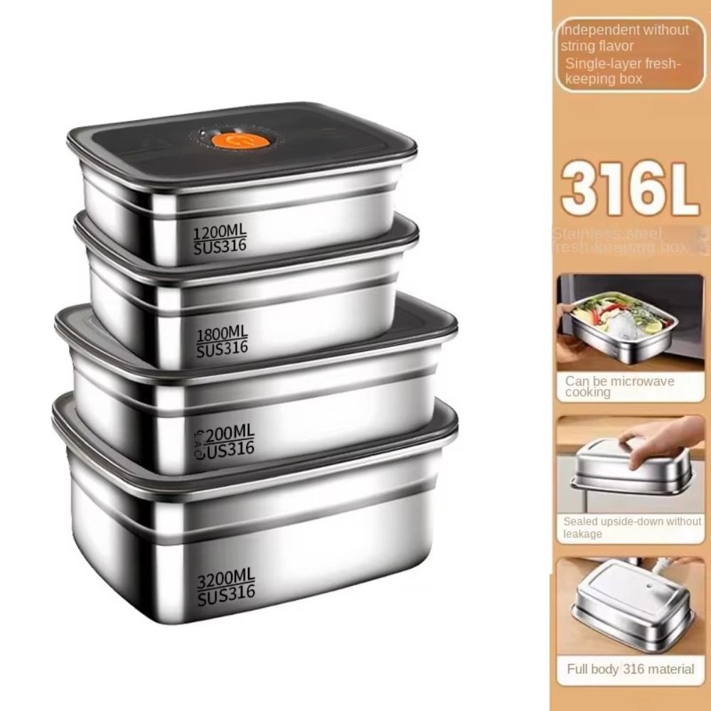 Нержавеющая сталь Кемпинговый  – обзор и цена Meal Prep Tupperware