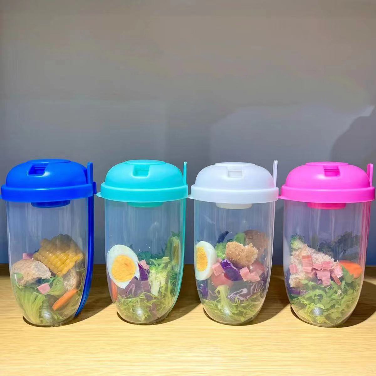 Портативный контейнер для завт – обзор и цена Meal Prep Oatmeal Jars
