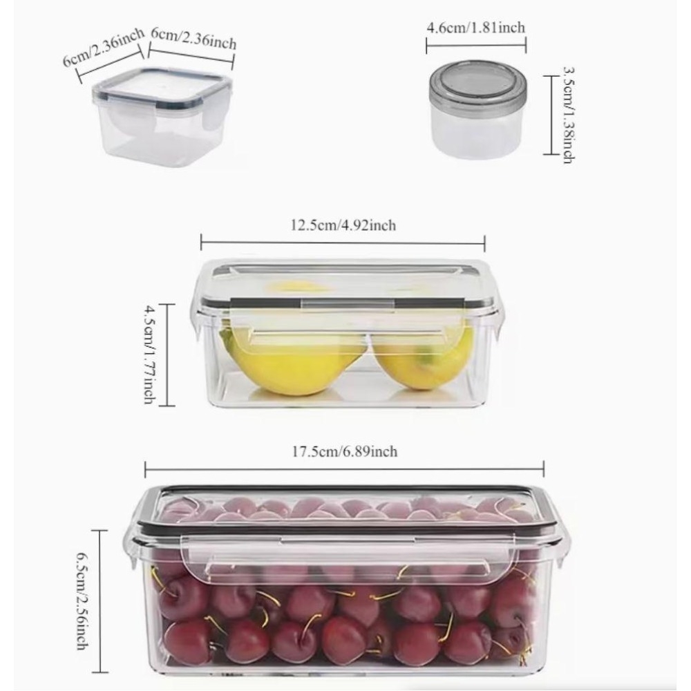 Набор из 4 прозрачных контейне – обзор и цена Meal Prep Tupperware