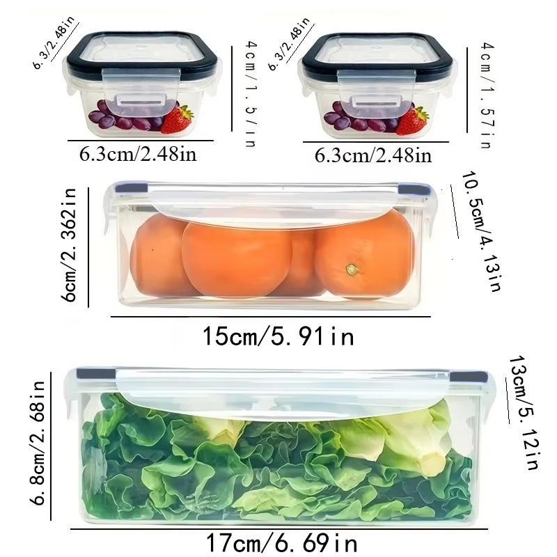 Набор из 8 предметов: 4 контей – обзор и цена Meal Prep Tupperware