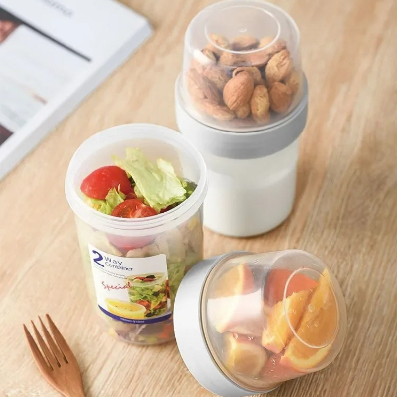 Набор контейнеров для завтрака – обзор и цена Meal Prep Oatmeal Jars
