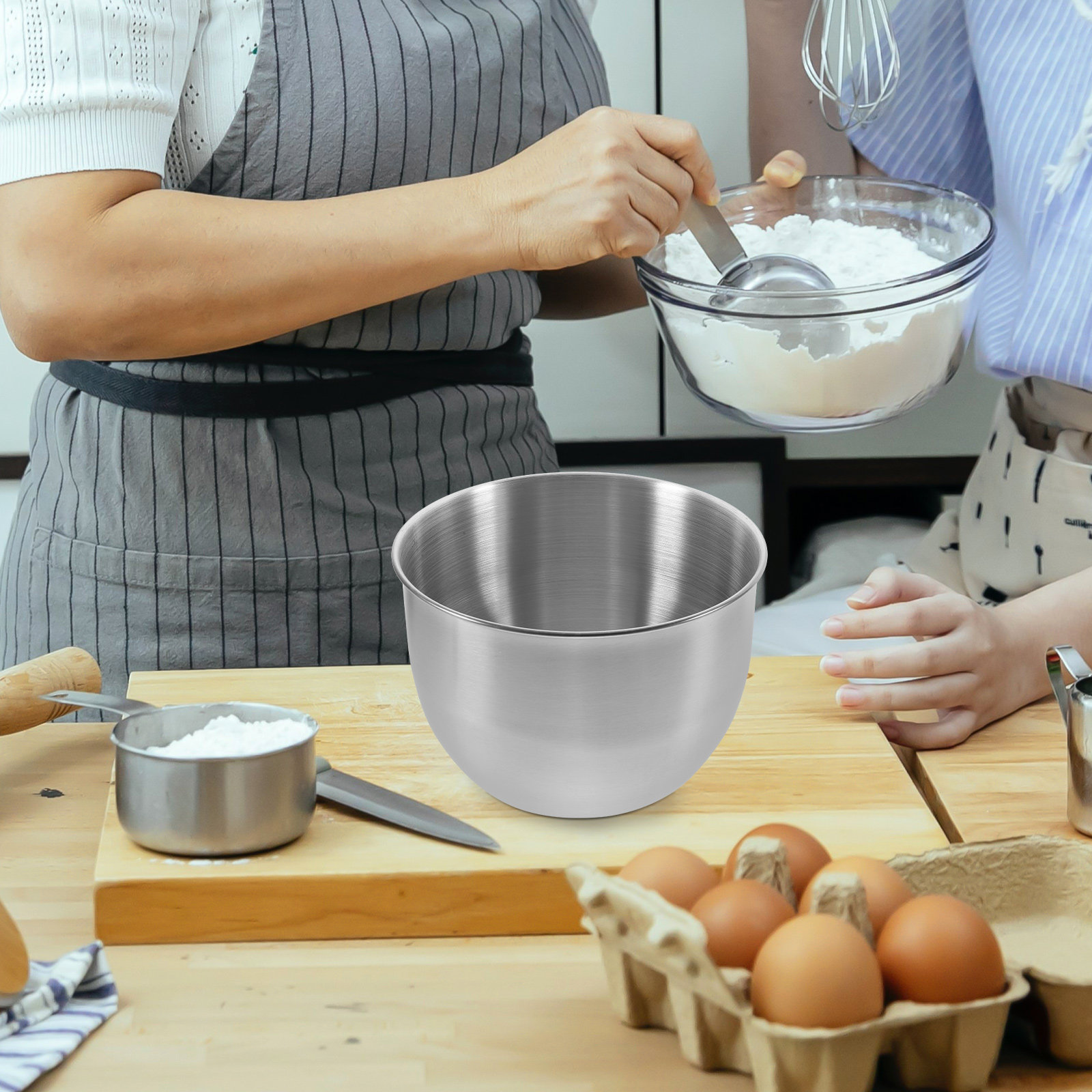 Глубокая миска из нержавеющей  – обзор и цена Meal Prep Bowl
